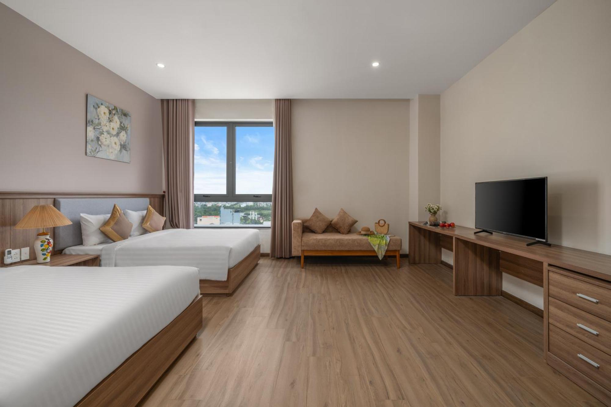 Atp Galaxy Hotel & Apartment Danang Exterior foto